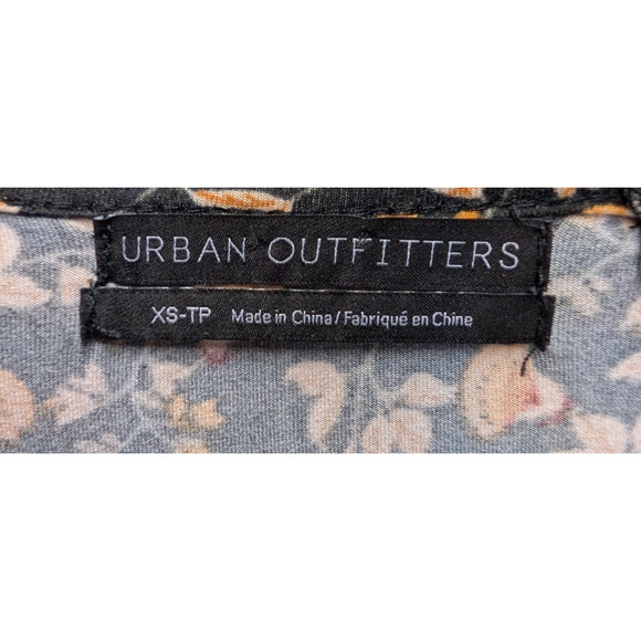 Urban Outfitters Julia Tiered Ruffle Cottagecore Ditsy Floral Prairie Mini Dress - Picture 8 of 12